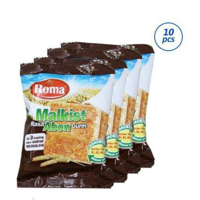 

Roma Malkist Abon Renteng (1 renceng isi 10 pcs)