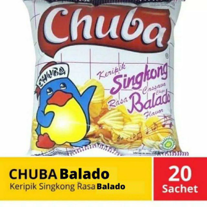 

kripik singkong chuba 20@14 grm