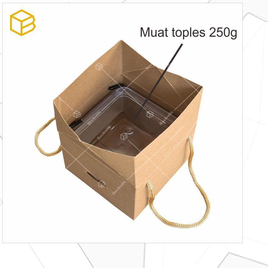 

PROMO 6.6 Paper Bag Kantong Tas Kertas Paperbag Kemasan Kue Cake Toples Bag 11cm - PB111108