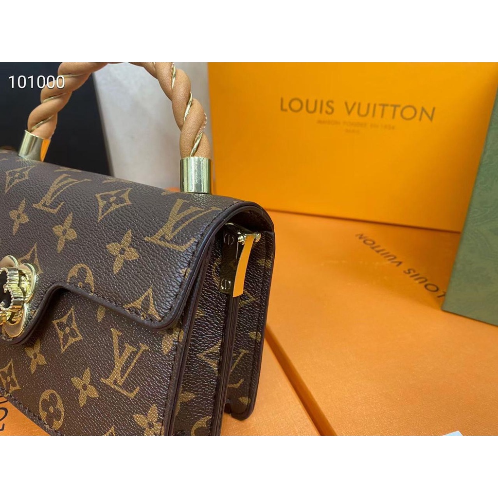 L*uis Vuitton Tpo Handle 9282(Free Dustbag +Dalam Suede+ Bubblewrap)