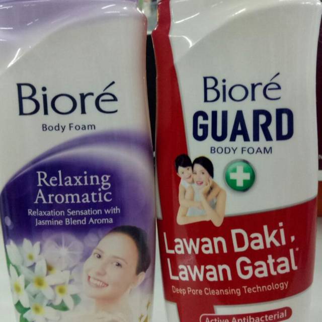 Biore body foam