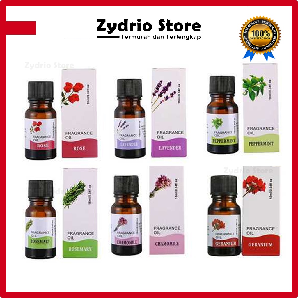 10ml Pure Refill Essential Oil Diffuser Aroma Terapi Aromatheraphy