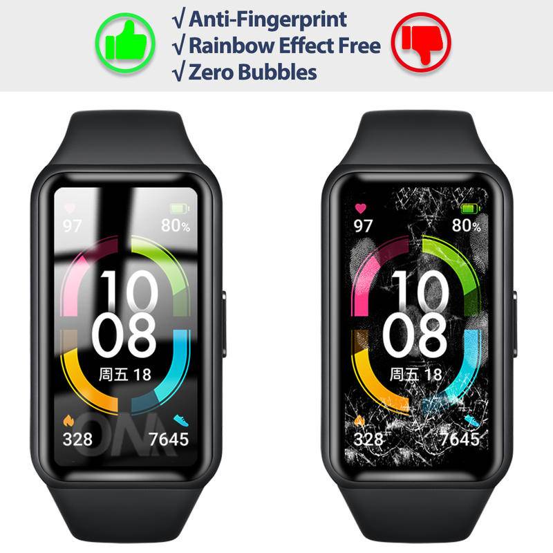 1-3pcs Film Pelindung Layar Smartwatch Untuk Huawei Honor band 6 5 4 6 5 4 3 Pro