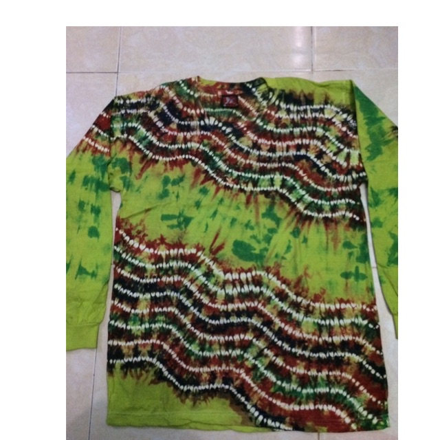 Kaos sasirangan handmade bahan katun merk gaggi