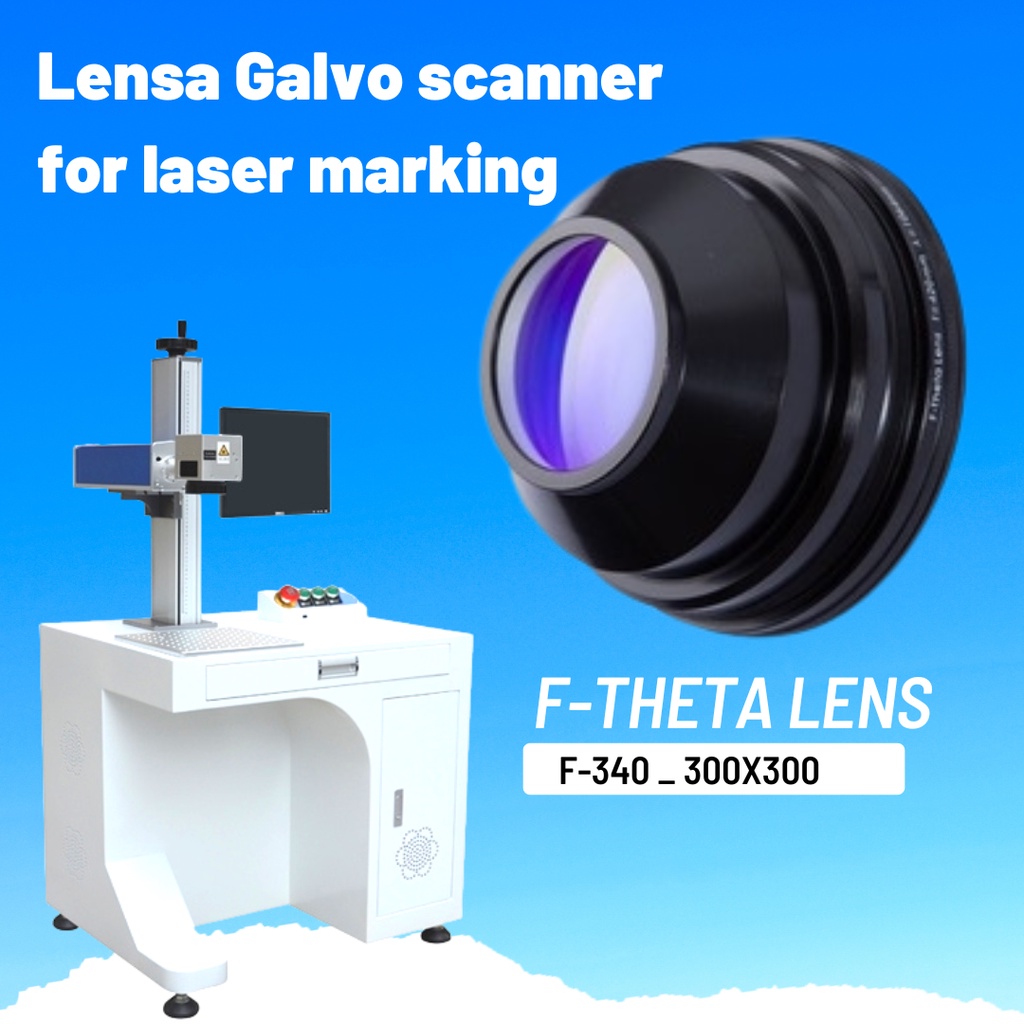 Lensa Galvo Scanner Mesin Laser Marking