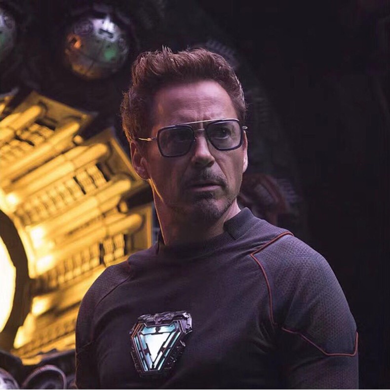 Kacamata Hitam Desain Avengers Tony Stark Flight Iron Man 3 Bentuk Persegi Untuk Pria