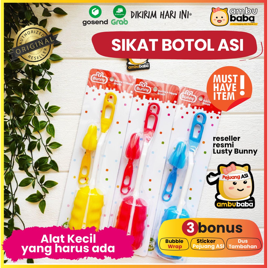 Lusty Bunny Sikat Spons Pencuci Botol