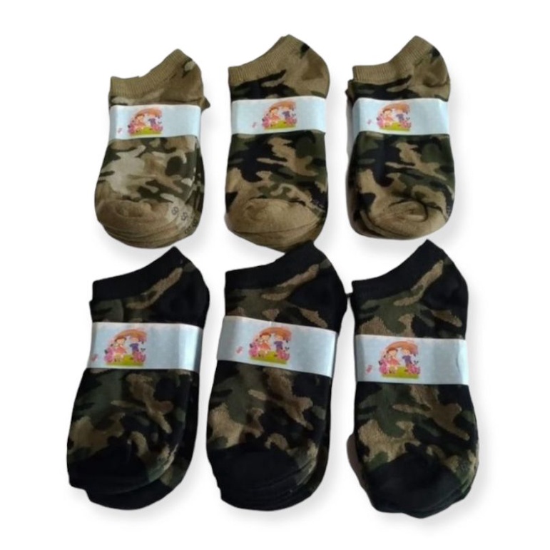 3 Pasang Kaos Kaki Anak Motif Pendek (umur 4-7 thn) || Kaos Kaki Pendek Anak