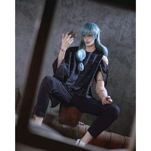  Kostum Mahito Cosplay Kaisen Anime Jujutsu Kaisen Baju Karnaval Halloween