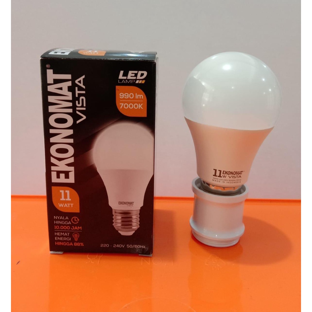 Lampu LED Ekonomat Vista Bohlam Led 11 Watt LED 11W