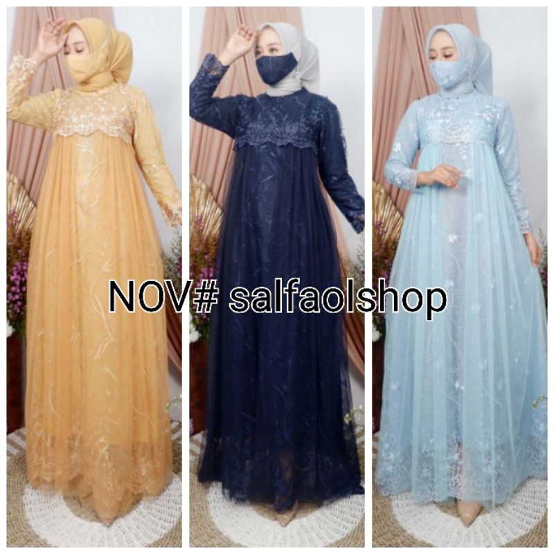 GAMIS MODERN, GAMIS PESTA, GAMIS LEBARAN, FASHION WANITA
