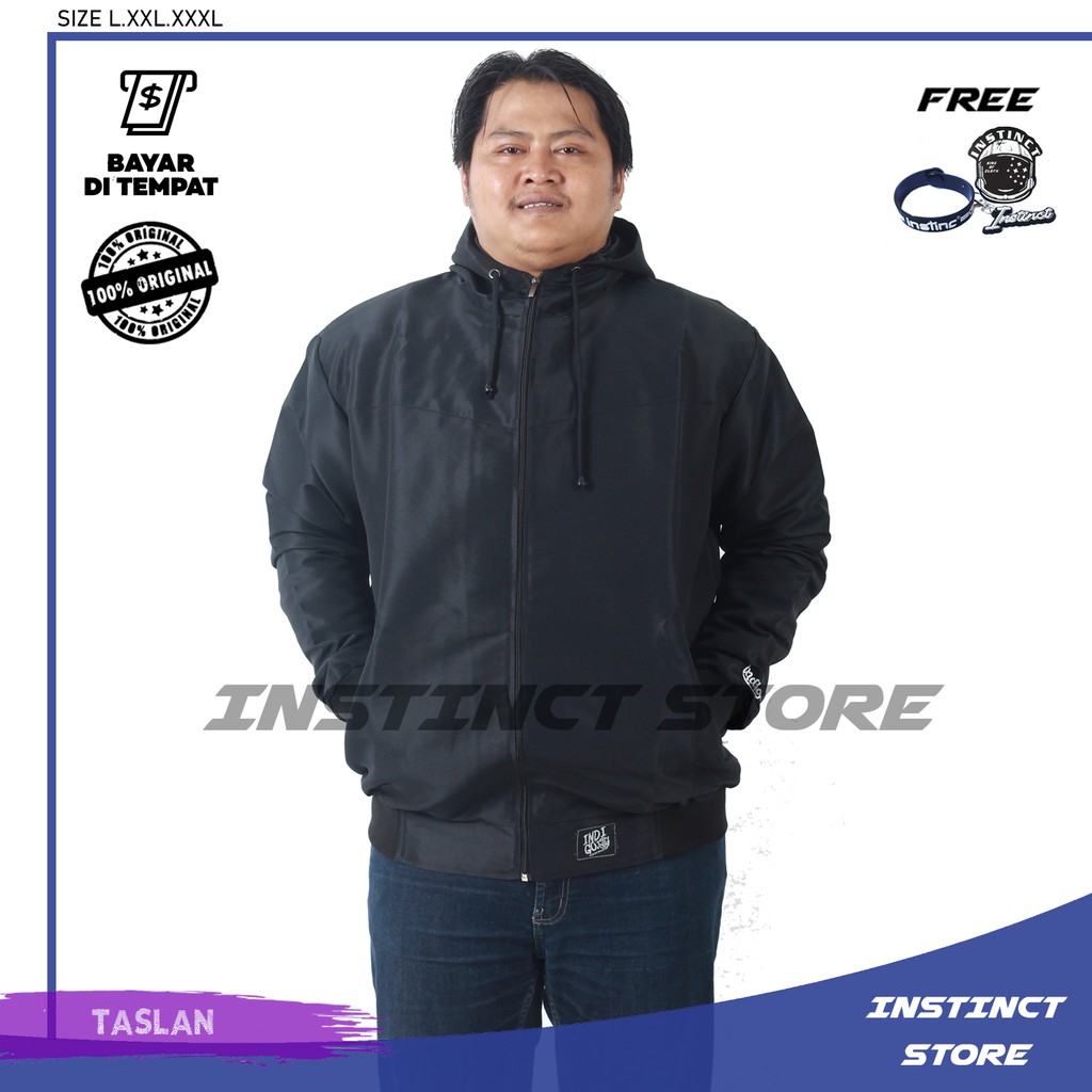 INSTINC JAKET PARASUT JUMBO WATERPROOF