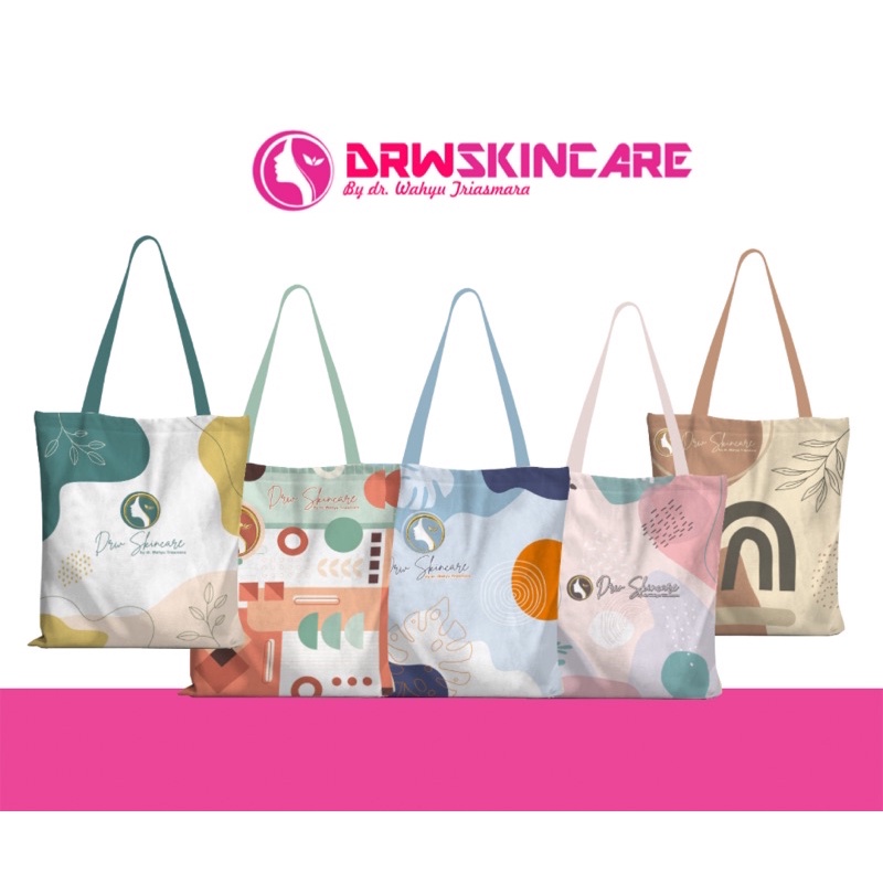 Totebag drw skincare Printing big size