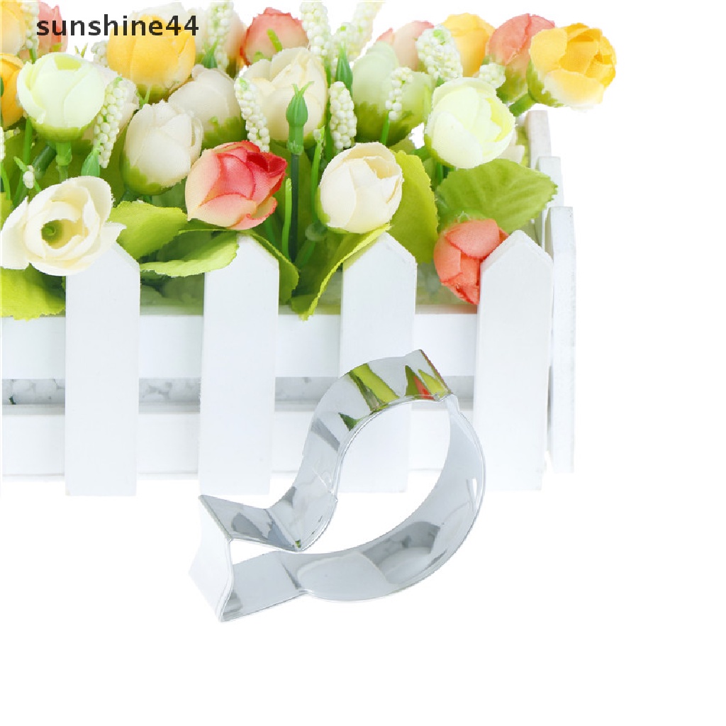 Sunshine Cetakan Kue / Biskuit Bentuk Burung Bahan stainless steel