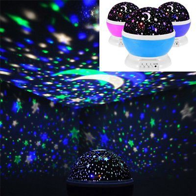 Lampu Tidur Star Master Proyektor Led Bulan Bintang