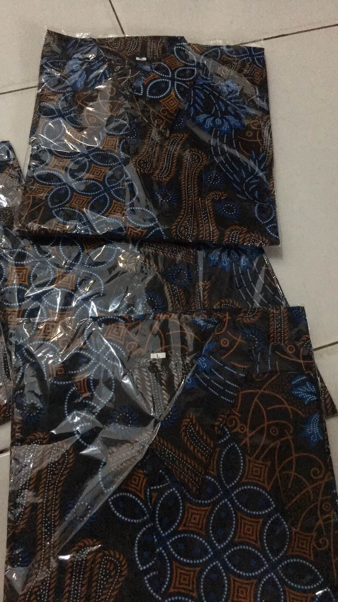 Diskon Bswart Batik Hrb026 Kenongo Hem Pendek Padi Pekalongan M L Xl Batik Pria Murah Modern Grosir