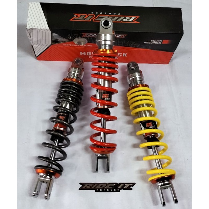 shok belakang ride it matic gp86 original ride it ukuran 330mm dan 310mm mio beat vario scoopy mio j