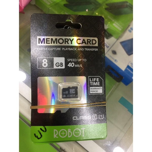 Memori Card Robot 8GB / Kartu Memori robot 8Gb Life Time