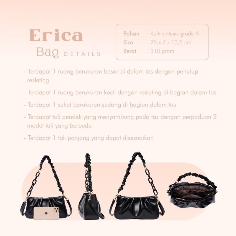 ERICA BAG JIMSHONEY TAS SELEMPANG WANITA KOREAN STYLE ALA KOREA CEWEK