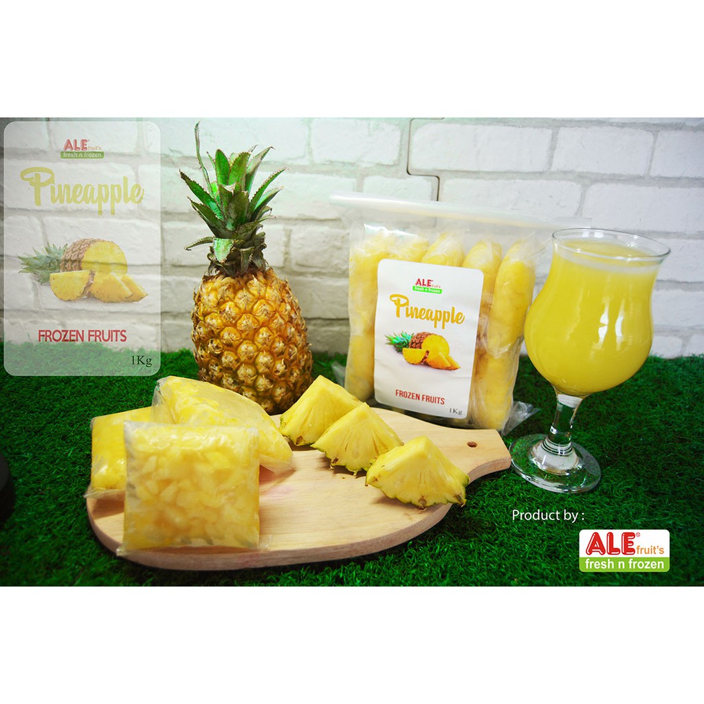 

Pineapple Frozen fruits - Buah nanas beku