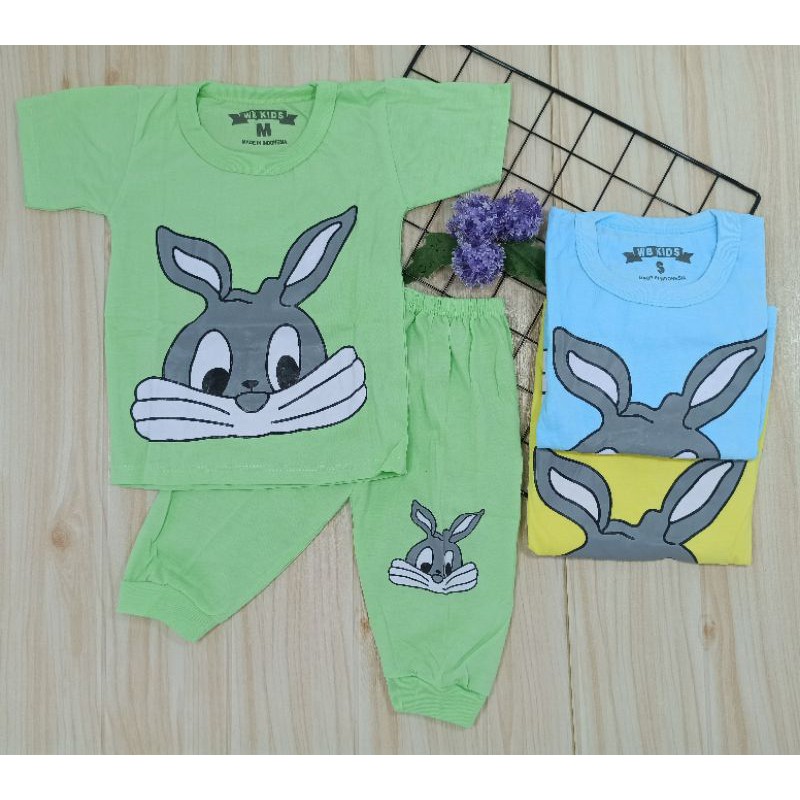 [Ss-1048] Pakaian Anak Unisex 1-3tahun, Playsuit Baju Bermain, Kaos Anak Murah Keren