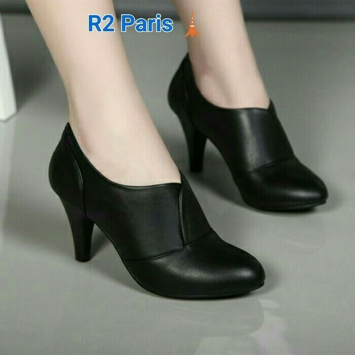 SEPATU HEELS KERJA WANITA FORMAL WANITA SANTAI