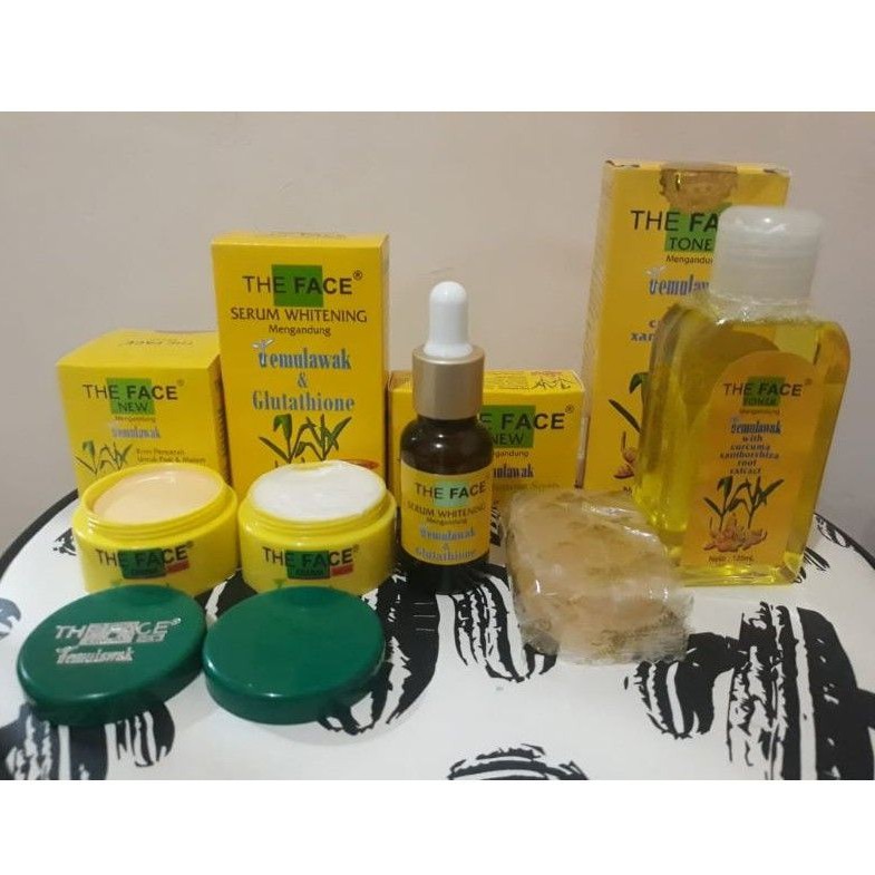 Paket Cream Temulawak The Face