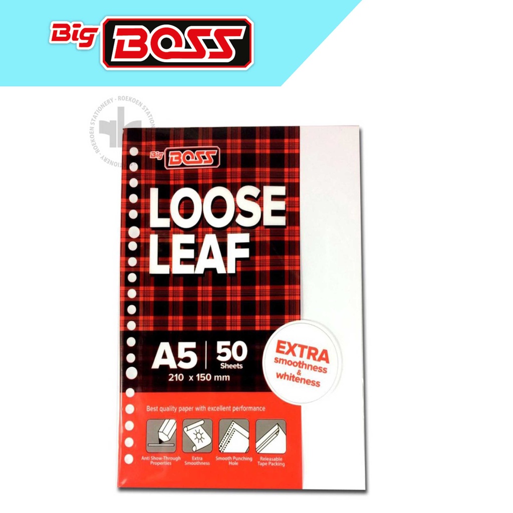 

Big Boss Loose Leaf A5 Polos v50 Putih