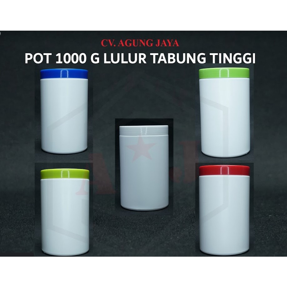 Pot 1000 G Lulur Tabung Tinggi/Yk