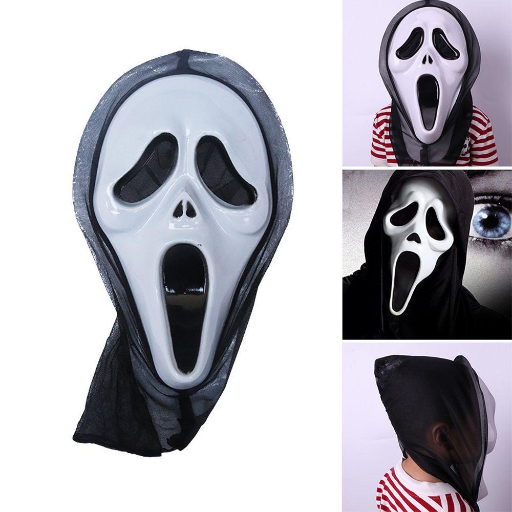 R-flower Ghost 2021new Kostum Halloween Cosplay Prop Topeng Wajah