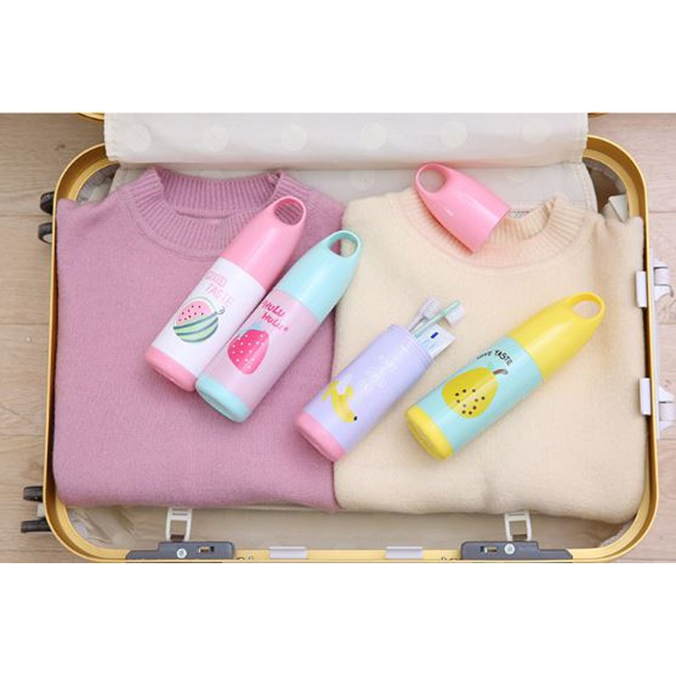 OILA tempat sikat gigi traveling buah travel portable toothbrush (2F2) hsa013