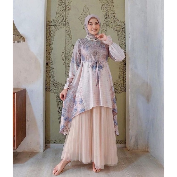Maya Tunik Vanilla Hijab