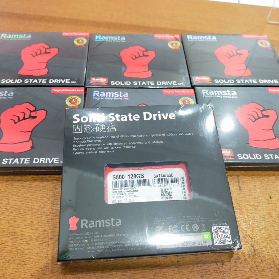 SSD 128GB RAMSTA SATA III