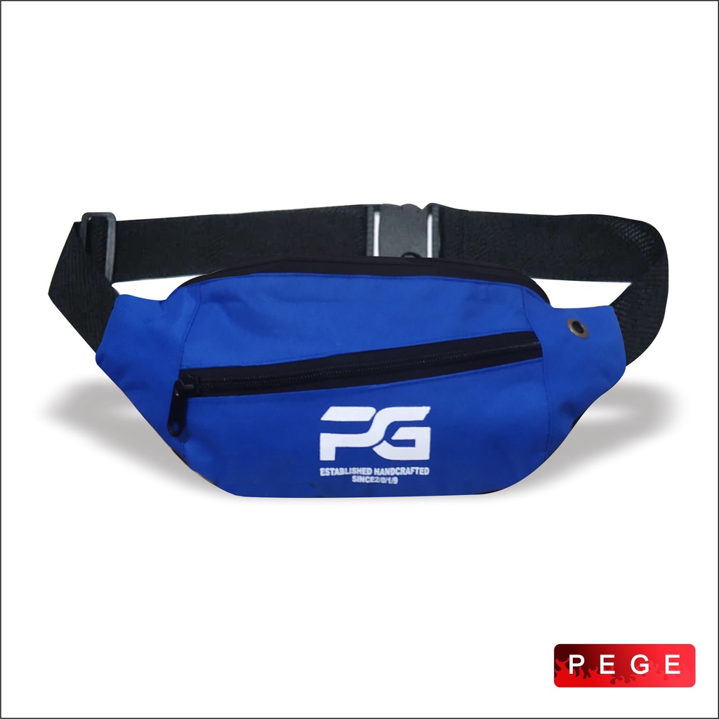 Tas Selempang Waistbag Pria Wanita Unisex Bisa Untuk Tas Pinggang Model Slempang Kombinasi Slingbag Bahu Kasual - PG - 8853