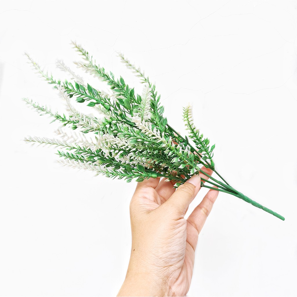 Bunga Plastik Lavender Artificial Dekorasi Rumah Cantik - AF20A-1