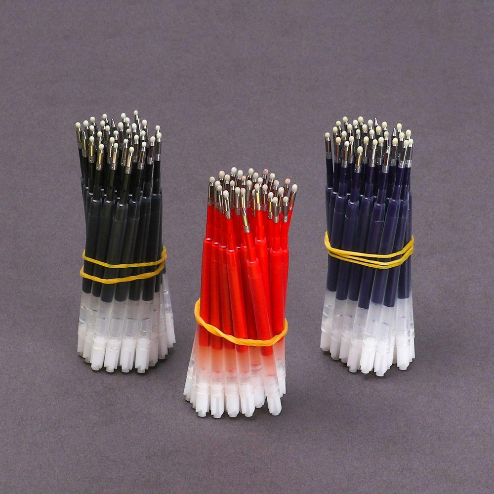 Pineapple 5pcs/Lot Gel Pen Refills Tanda Tangan Sekolah Pengganti Tinta Hitam Biru