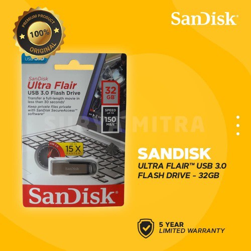 Flashdisk Sandisk Ultra Flair 32GB CZ73 3.0