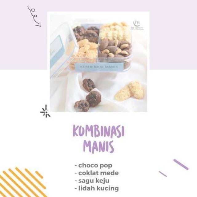 

Kue kering kombinasi manis