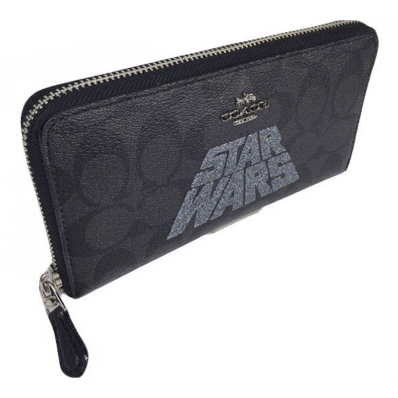 Coach Accordion Zip Wallet With Star Wars (C88589)