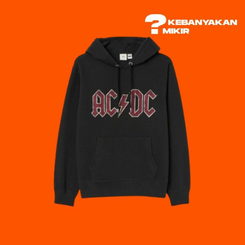 HOODIE H&M ACDC BLACK TOUR