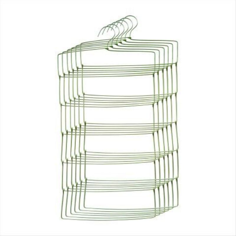 Hanger Jilbab Kawat Susun Lapis Selang Bisa Lipat|Hanger Jilbab|Gantungan Jilbab Susun