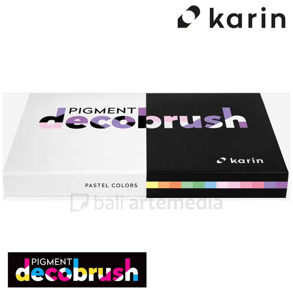 

Karin PIGMENT Decobrush Pastel Colors Collection