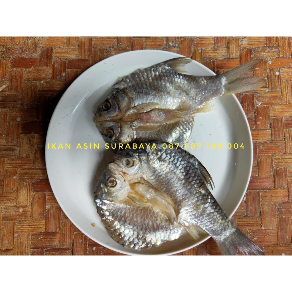 

Ikan Asin Bader Wader Kering (Kemasan plastik vacuum press)