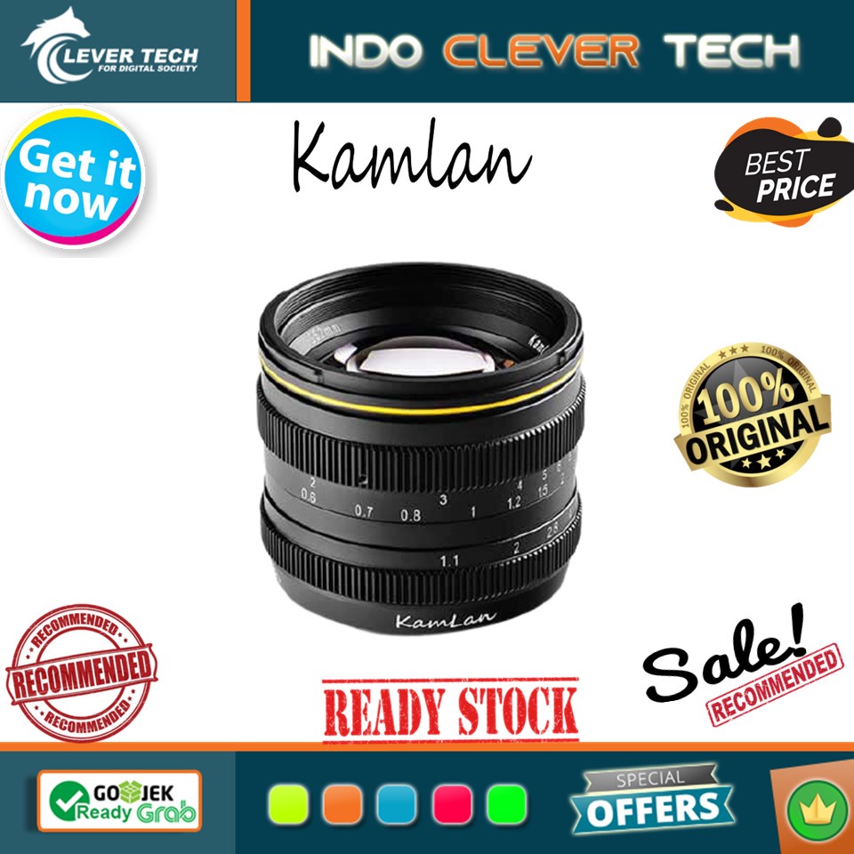 Kamlan 50mm f1.1 APS-C for Sony E-Mount