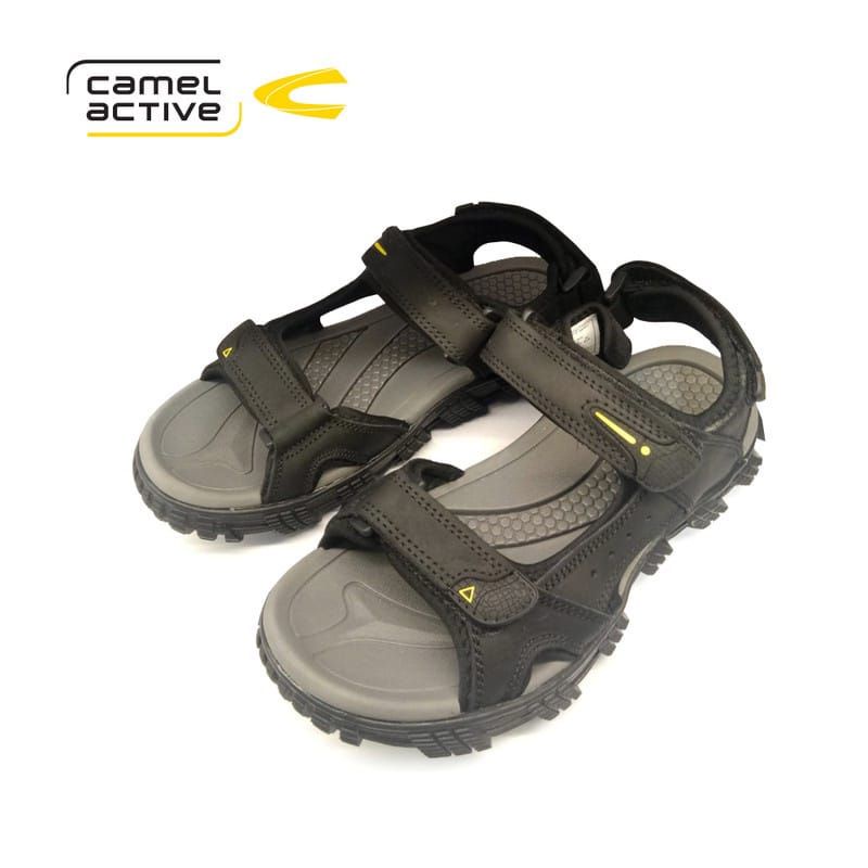 CAMEL ACTIVE Original Sandal Gunung Kulit Asli Renner.
