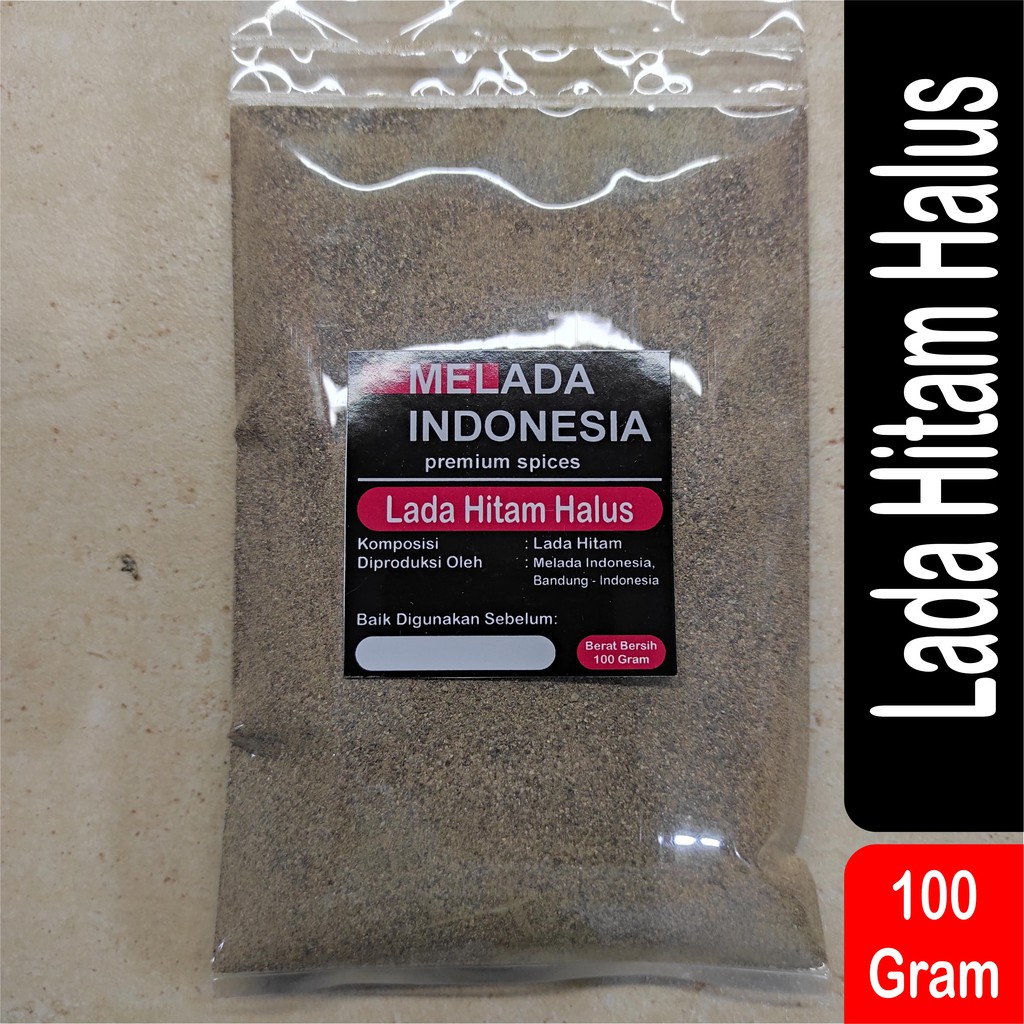 

Merica / Lada Hitam Halus / Bubuk (Black Pepper)