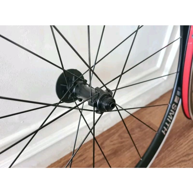 wheelset smith 700c sepeda road bike balap 700 c roda rims velg rim brake alloy  roadbike wheel suara jangkrik