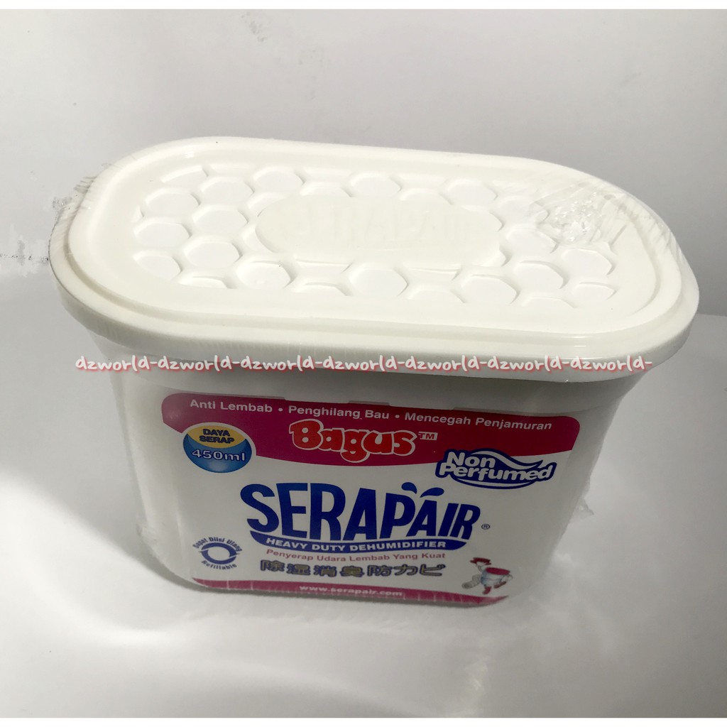 Bagus Serap Air White Putih Non Parfumed Anti Lembab Mencegah Jamur serapair450ml