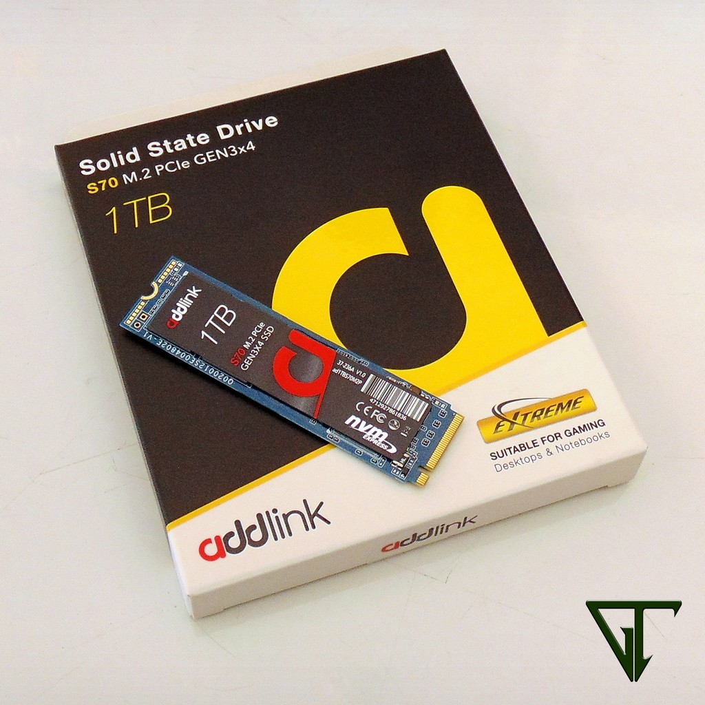 SSD NVMe Addlink S70 1TB - Garansi 5 Tahun