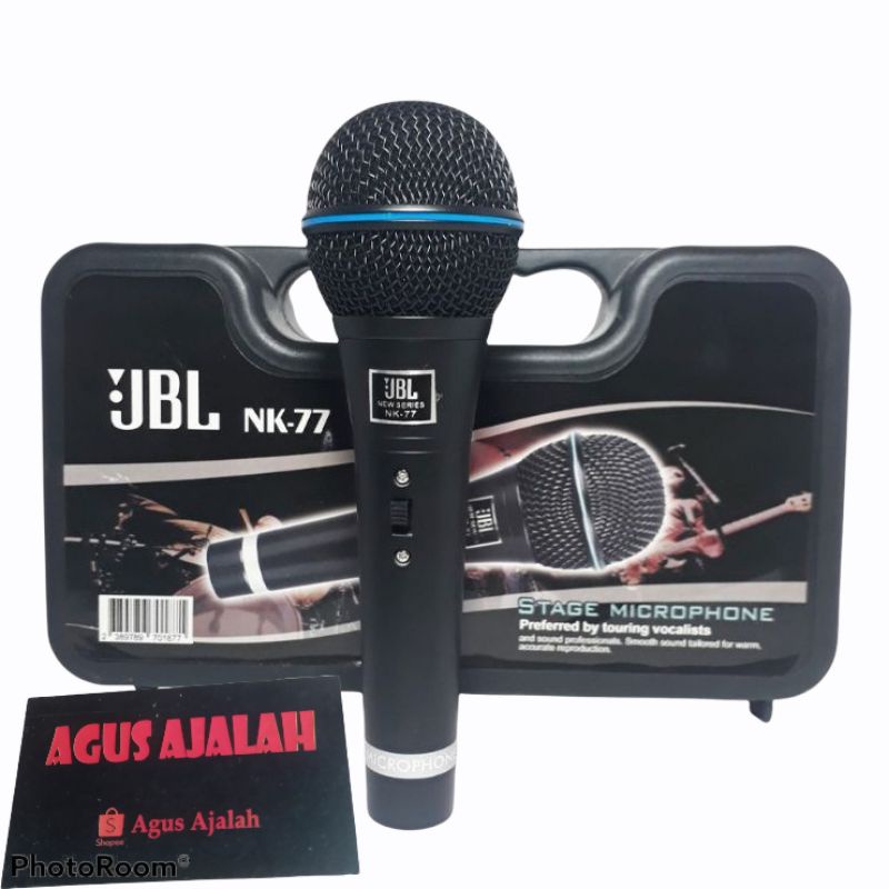 ✅cod mic JBL NK77 microphone kabel mik speker speaker mik karaoke kabel original